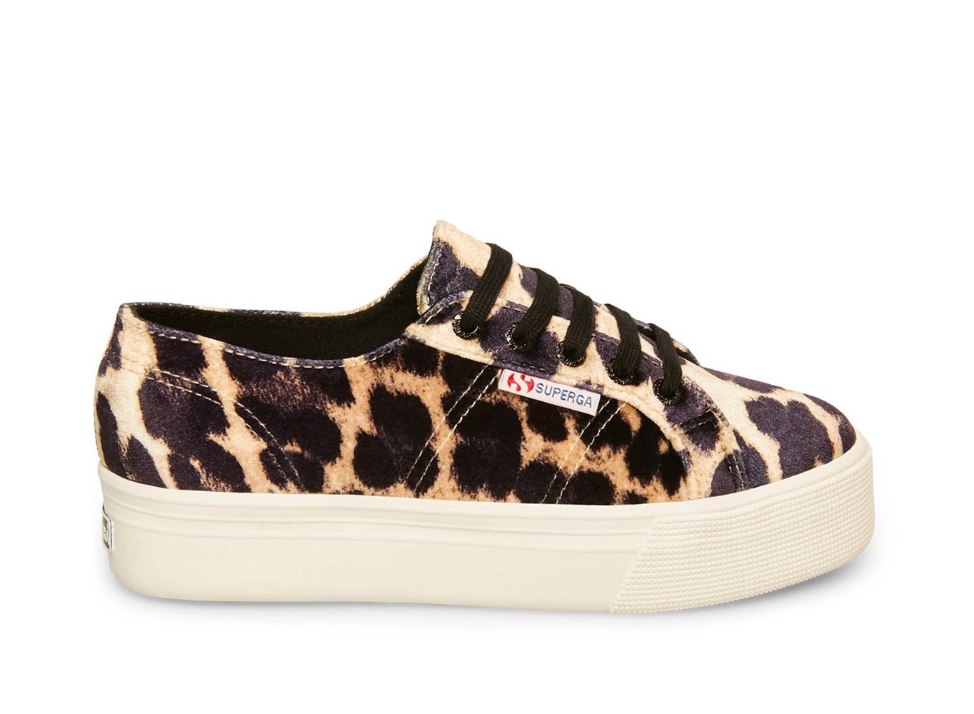 Superga Platform Womens - 2790 Fanvelvetw - Leopard - CNMSE6315